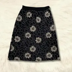 花柄 スカート アーカイブ グランジ y2k ブラック フレア vintage