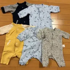 ユニクロ　ロンパース 5点セット