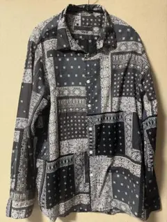 SOPHNET. バンダナ シャツ L　長袖 ソフネット