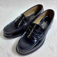 美品 HARUTA ハルタ ローファー 4514 24.0EE ブラック 日本製