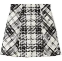 snidel ロービングチェックスカショーパン