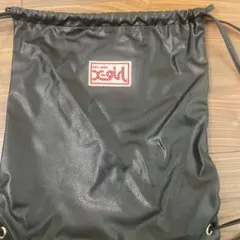 値下げしました！X-girl エックスガール 巾着ショルダーバッグ ブラックのサムネイル
