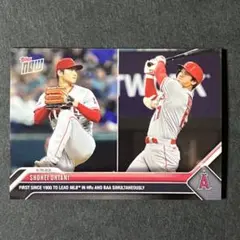 大谷翔平 2023 Topps Now 445⭐️シーズン6勝目＆22号⭐️