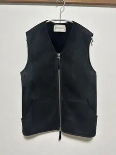 our legacy モヘアベスト 多様なコーデに】OUR LEGACY リバーシブル シアリング ベスト