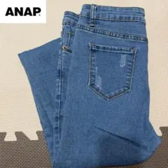 美品　ANAP スキニーデニム　Mサイズ