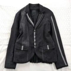 パドカレ pas de calais ロングジャケット　ブラック　リネン100% pas de calais（ロングコート）のフリマアイテム一覧