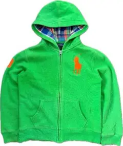 Polo RalphLauren zip up hoodie ビックポニー