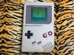 動作確認済　任天堂 ゲームボーイ 本体 電池カバー破損あり