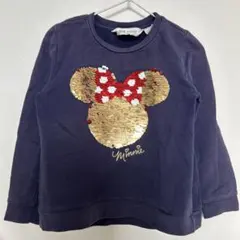 H&M ミニースパンコールトレーナー 110cm