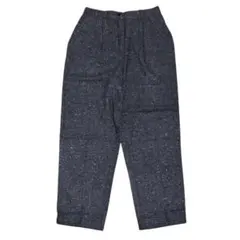 ぬ*ん様 USA製ヴィンテージ ウール タックパンツ W28 ネップ グレー