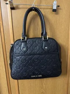 Maison de FLEUR　メゾンドフルール　モノグラムトラペゾイドバッグ
