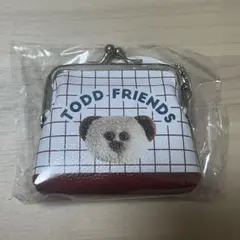 ［mojojojo］PVCがま口ポーチ