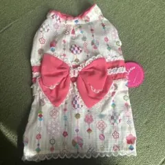ハンドメイド 犬服 浴衣風裾フリルタンクトップ（完成品） - メルカリ