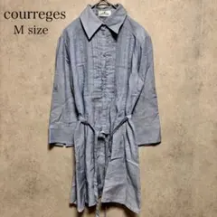 courrèges シャツワンピース / チュニック ブルー