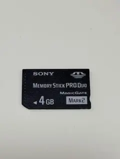 PSP対応 SONYメモリースティック PRO Duo 4GB 動作確認済 1枚