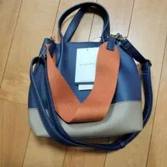 aristella ショルダーバッグ ネイビー