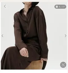 LARUTA とろみドルマンミドルシャツ