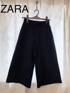 ZARA BASIC ガウチョパンツ ワイドパンツ 美シルエット