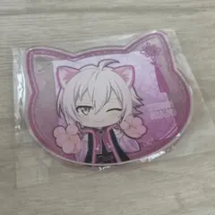 ねこ型アクリルコースター【アイナナ・九条天、ナンジャタウンコラボ】