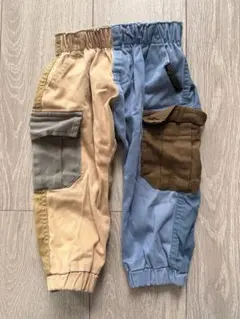 BREEZE 撞色 長褲 80 碼