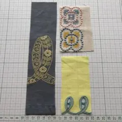 ミナペルホネン 刺繍ハギレ*ribbon.希少☆*他. - メルカリ
