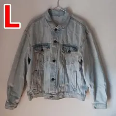 GU デニムジャケット ジャケット アウター ヴィンテージ 351279 L