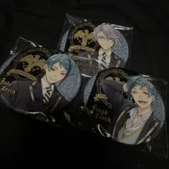 【即購入OK】ツイステ　缶バッジ　namco ナムコ　制服　ジェイド　フロイド