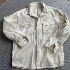 UNIQLO コーデュロイオーバーサイズワークシャツ