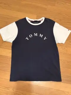 TOMMY HILFIGER Tシャツ ネイビー L