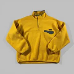 90s Patagonia シンチラスナップT イエロー