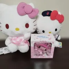 マイメロディ＆ハローキティ ぬいぐるみセット♡新品♡ピンク - メルカリ