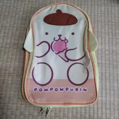 【新品未使用】ポムポムプリン 収納バッグ 一番くじ サンリオメッシュポーチケース