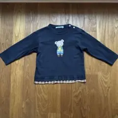 え*♡様 familiar ファミリア　クマ刺繍 ネイビー トップス　80 Online Shop | ファミリア公式サイト