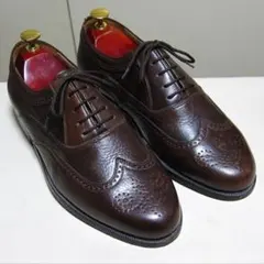 【訳あり新品級✨️】BALLY ブルブローグ US7.5EEE ブラウン 革靴のサムネイル