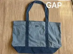 完売品 GAP ロゴトートバッグ 新品 ブルー - メルカリ