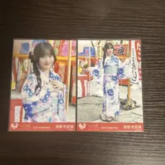 イコラブ 生写真 齋藤樹愛羅 内緒バナシ セミコンプ