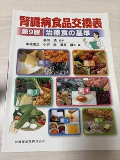 腎臓病食品交換表 治療食の基準