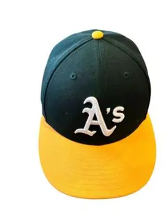 ニューエラ A's ベースボールキャップ 7 1/4