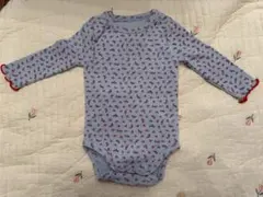 韓国子供服花柄ロンパースSサイズ