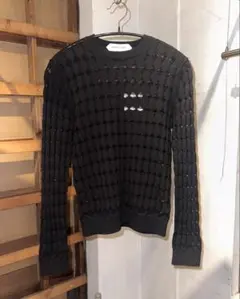 S/S 2022 NAMACHEKO Bubble Knit archive 黒のサムネイル