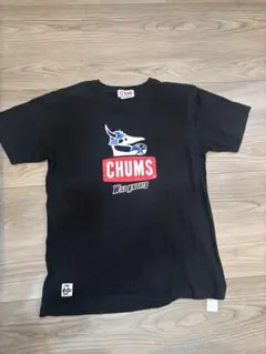 CHUMS ブラック Tシャツ。ワイルドナイツ
