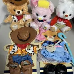 トイストーリー　ユニベア　ハウディ　ポッテリー　スポーク　コスチュームセット