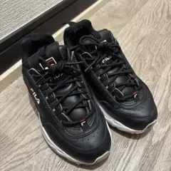 FILA ブラック スニーカー 23cm