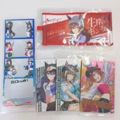 ウマ娘 7th リアルガチャ ミニ応援タオル 5個まとめ | Mercari