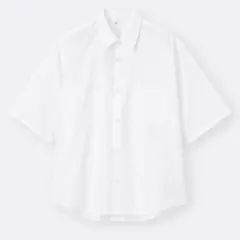 G.U ブロードオーバーサイズシャツ(5分袖) M 新品のサムネイル