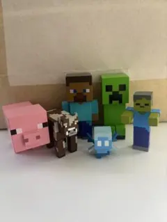 Minecraft フィギュアセット 6体