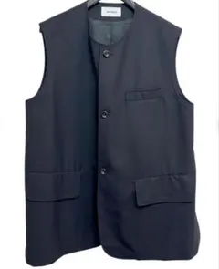 リラクス RERACS ベスト THE RERACS(ザ・リラクス)｜ショートベスト/ブラック の通販｜ELLESHOP