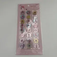 おはじきふうシール　マイメロディー