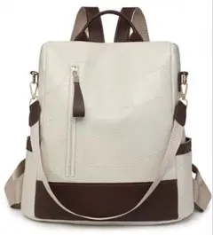 残り1点⚠️ZARAジャンル 海外ブランド バイカラー3wayリュック 上品 軽量