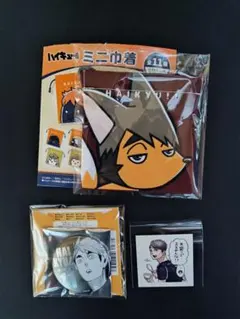 ハイキュー スクエアステッカーコレクション 宮治 グッズ セット